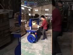 Pp semi automatiques attachant la machine pour le carton ondulé et les cartons