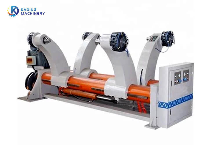2T / support électrique de bobine de 3T Shaftless pour la boîte de papier ondulé et de carton