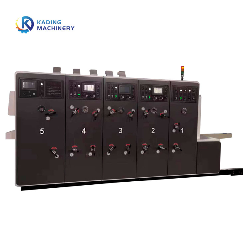 Imprimante Die Cutting Machine de carton de Flexo de la haute définition pour le carton de carton ondulé