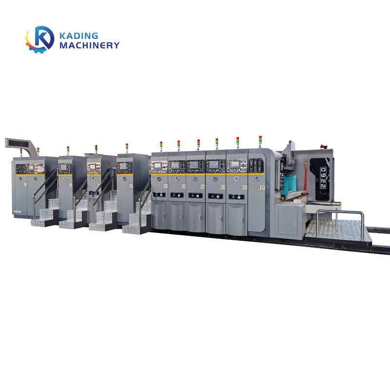 Machine d'impression de carton de bord d'attaque de la CE pour la boîte ondulée de carton avec l'alimentation automatique