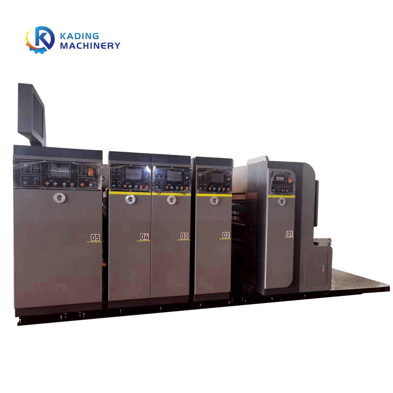 Imprimante Die Cutting Machine de carton de Flexo de la haute définition pour le carton de carton ondulé