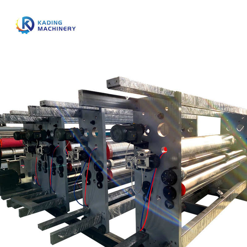 150pcs/couleurs multi de Min Carton Printing Machine Of pour 3 5 7 couches en carton ondulé