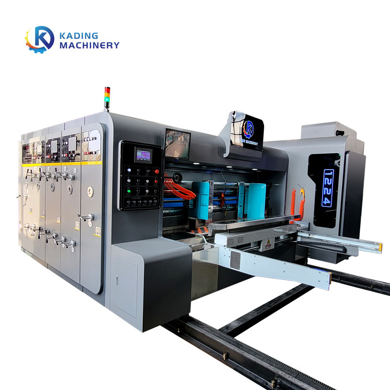 machine de 120-250pcs/Min Full Automatic Carton Printing avec la connexion libre principale et le rouleau en céramique d'Anilox