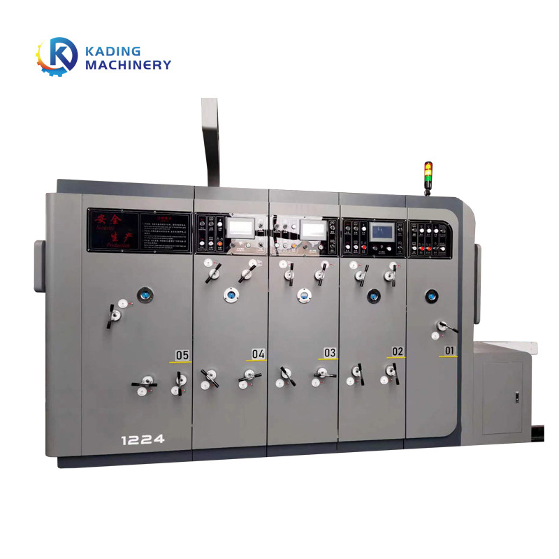 Machine d'impression flexographique de carton pour 6 couleurs avec l'encre Windows