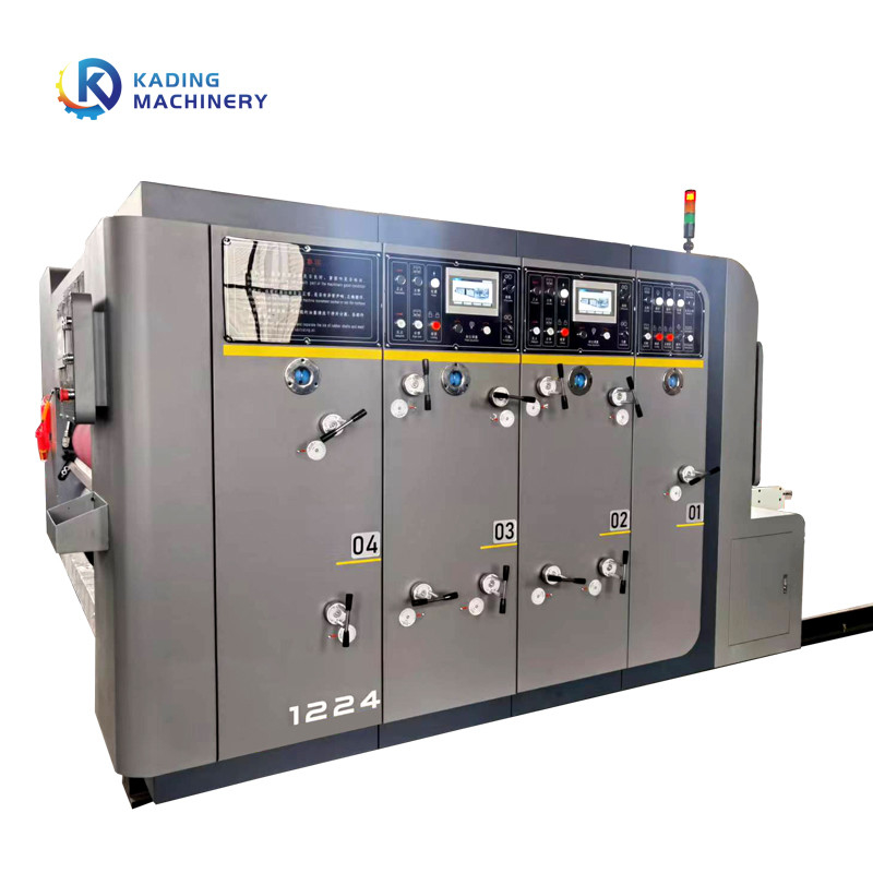 Machine d'impression automatique de carton pour 3 couleurs avec la grande vitesse