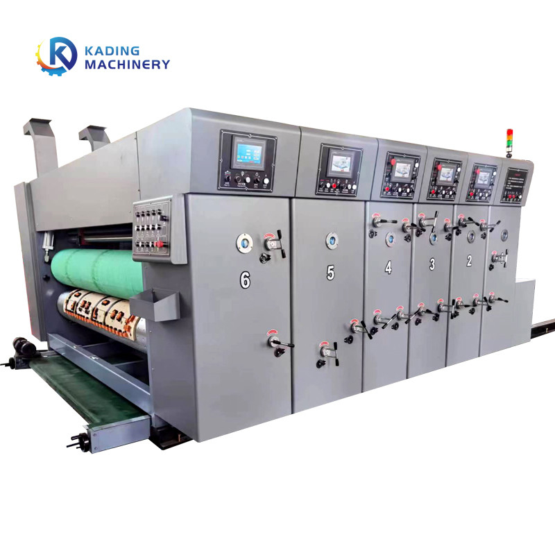 Machine d'impression automatique de carton pour 3 couleurs avec la grande vitesse