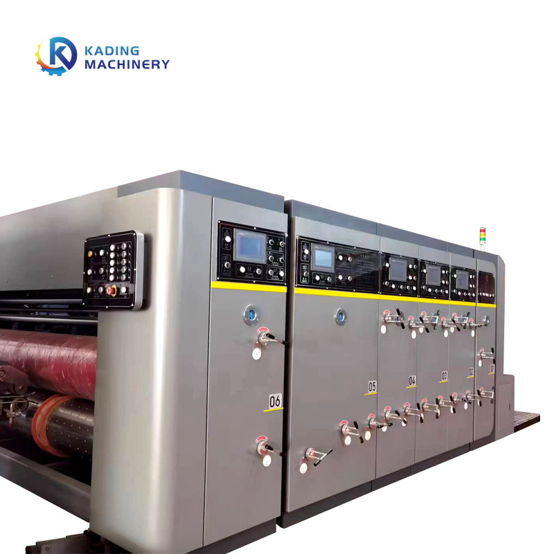 Les couleurs multi cartonnent la machine d'impression complètement automatique pour le carton ondulé