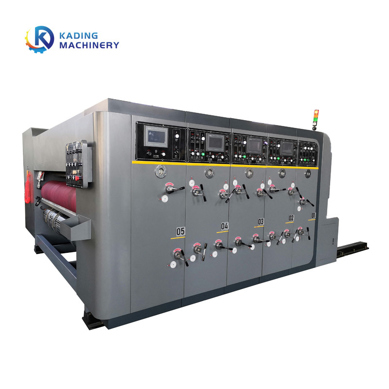 Machine à découper à la matrice de carton à grande vitesse avec dispositif de déchets pour carton ondulé