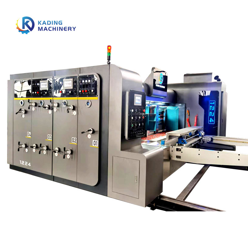 La machine de découpage de boîte de carton de la haute définition rotatoire meurent coupeur Slotter pour la boîte ondulée