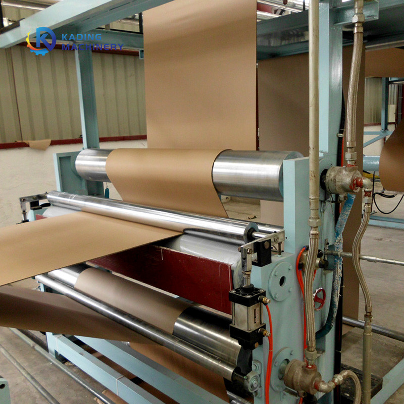Ligne complètement automatique de plissement avec le panneau de feuille de 7 plis faisant la machine