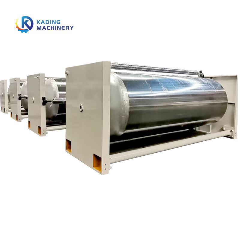 La ligne machine de plissement de 5 plis de fabrication de cartons de carton a ridé les feuilles de papier