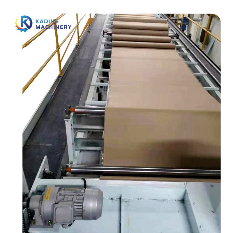 3 couches de ligne de plissement avec le revêtement pré Heater And Single Facer Machine