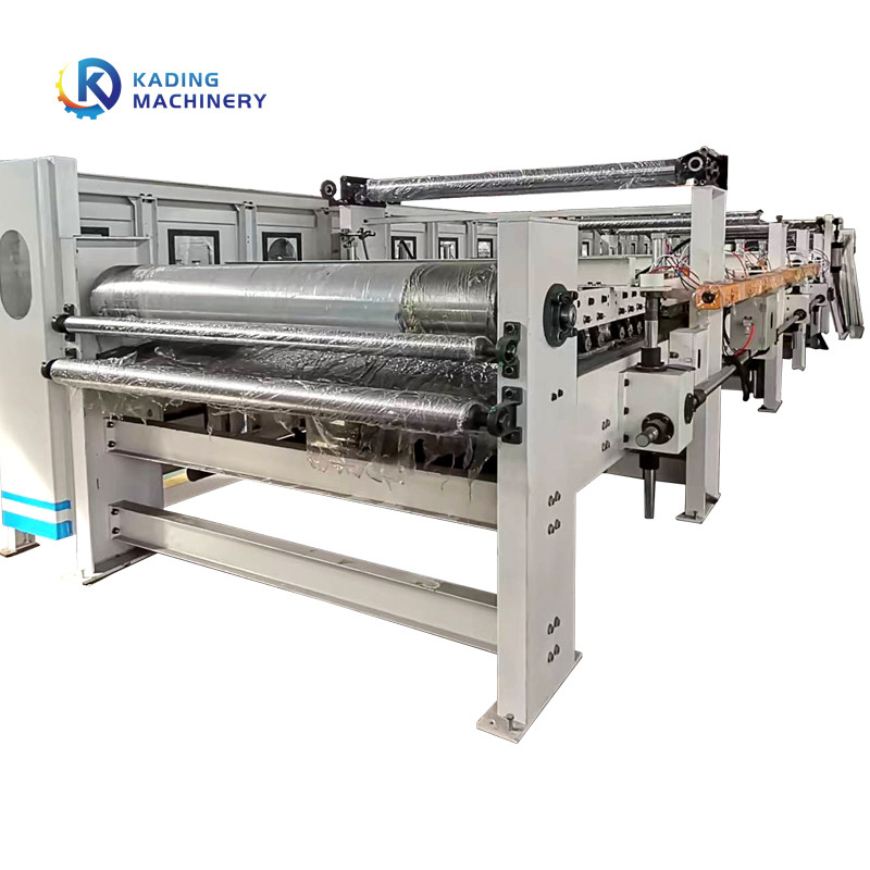3 / 5 / 7 Ligne de production de carton ondulé à couches avec rouleaux hydrauliques