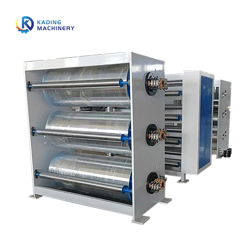ligne de corrugation de chauffage à la vapeur 300 m/min Vitesse de travail avec support de roulement de moulin à actionnement électrique