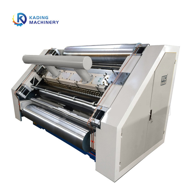 Machine ondulée de gifle simple de chauffage au mazout pour la chaîne de production de carton ondulé avec la grande vitesse