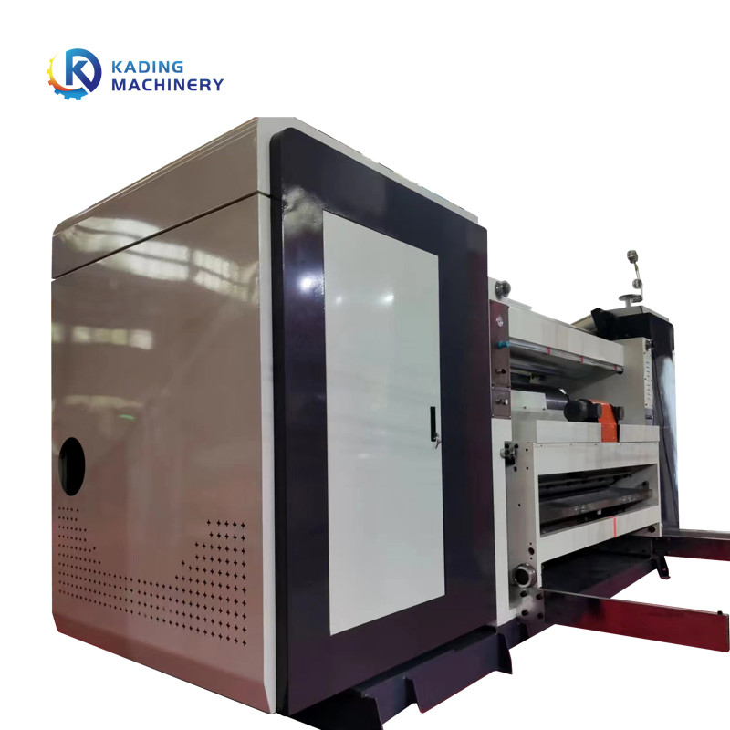 Papier ondulé de vapeur de chauffage de gifle simple de largeur Fingerless ondulée de la machine 1400mm