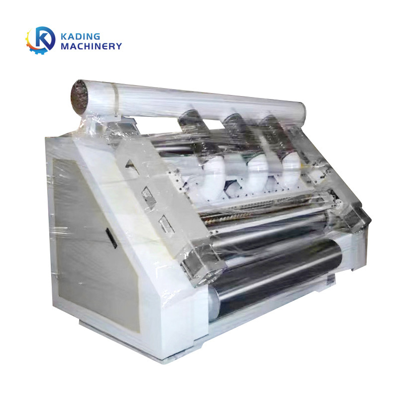 Type de chauffage de vapeur machine de plissement de gifle simple avec le carton faisant la tringlerie pour faire le papier de 5 plis