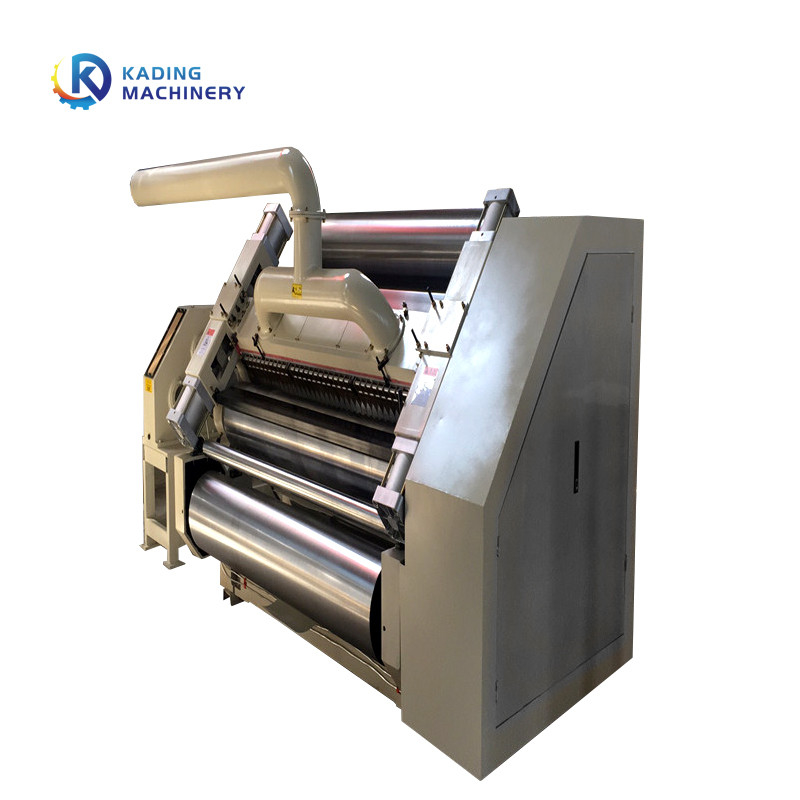 Le vide absorbent le type machine ondulée de gifle simple du chauffage au mazout 200m/Min