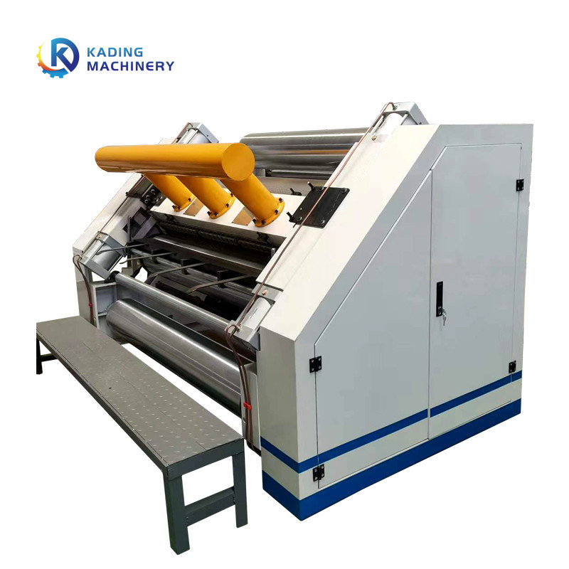 La machine de plissement de gifle simple de chauffage au mazout pour 3/5 plis a ridé 150m/Min de papier
