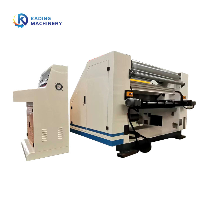 Le chauffage de vapeur la gifle que simple a ridé la machine pour e cannelure de cannelure a ridé 100m/Min de papier