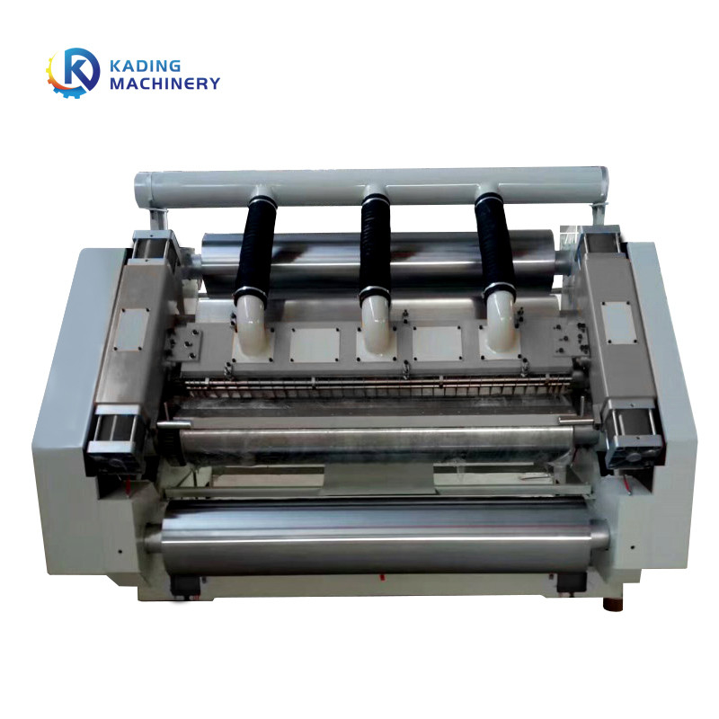 Type de chauffage au mazout machine ondulée de gifle simple avec l'unité de alimentation automatique pour faire le papier de 3 plis