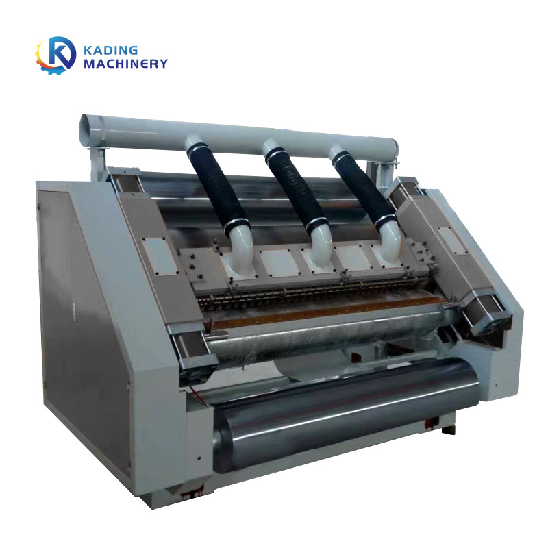 Type de chauffage au mazout machine ondulée de gifle simple avec l'unité de alimentation automatique pour faire le papier de 3 plis