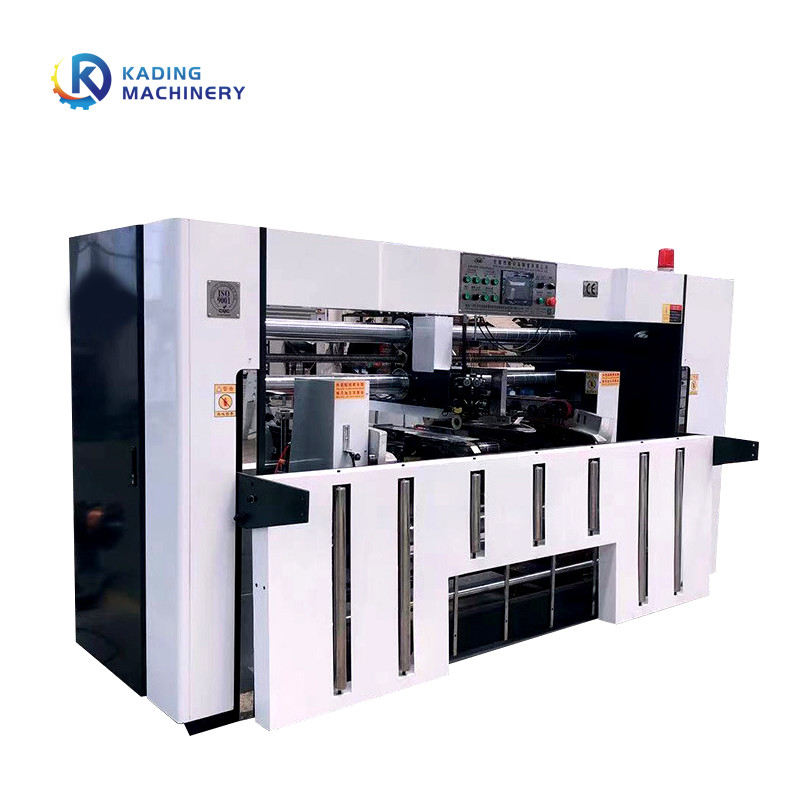 Machine piquante de boîte ondulée de servocommande avec la fonction se pliante pour clouer le carton