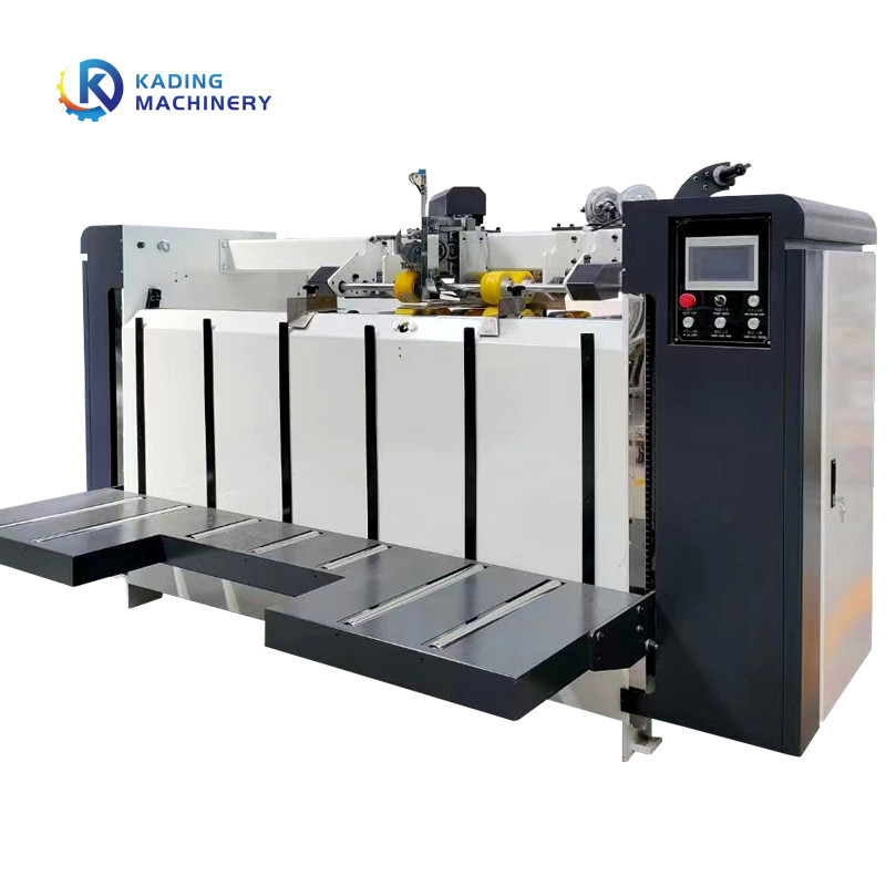 Machine piquante automatique conduite électrique pour les boîtes ondulées avec le moteur pour 3/5/7 couches de carton ondulé