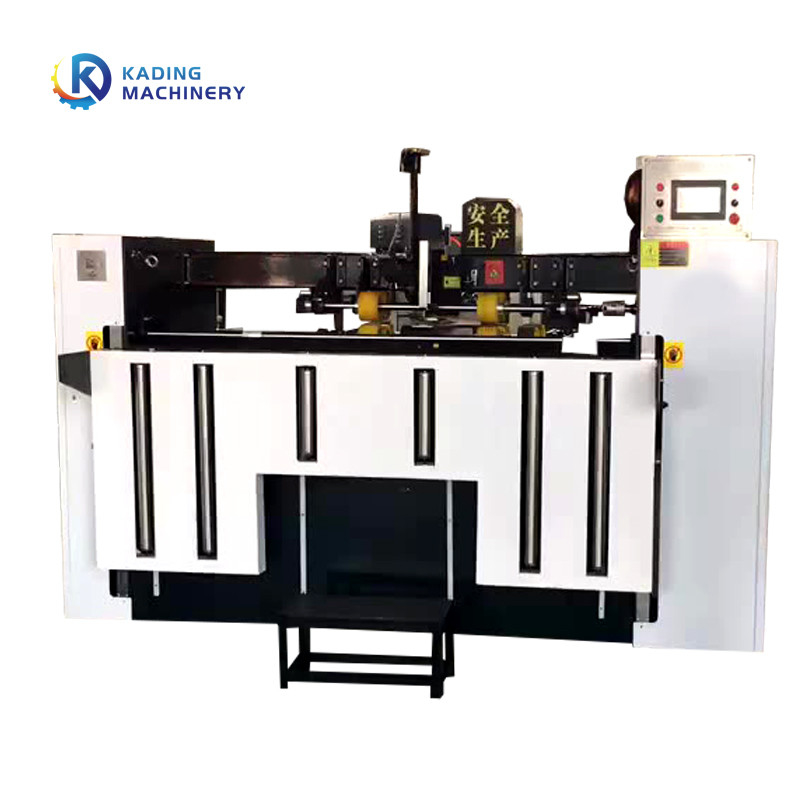 machine piquante de boîte ondulée de 3500mm avec l'alimentation d'écran tactile et de manuel de PLC
