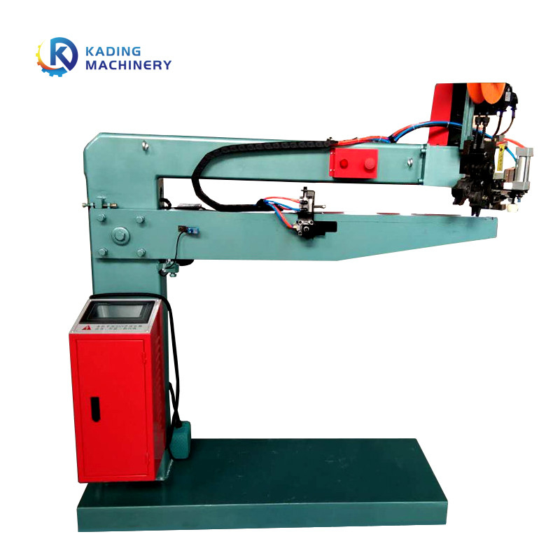Machine piquante ridée par morceau double ou simple pour l'opération manuelle de carton ondulé