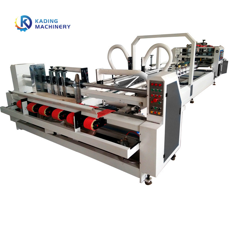 Machine de Gluer de dossier de conseil de 3 couches avec l'alimentation automatique pour coller le carton de emballage