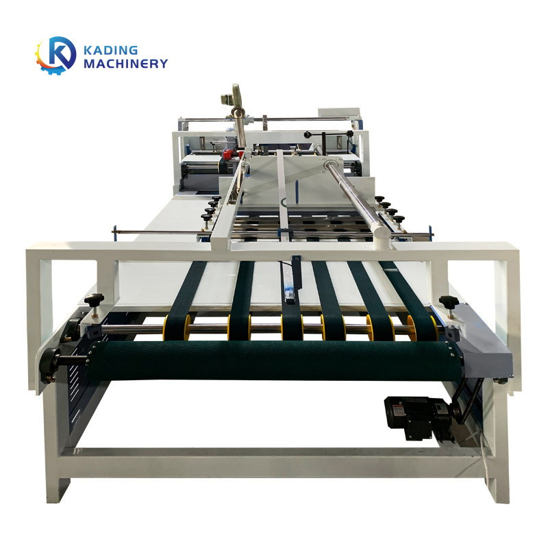 Machine automatique de Gluer de dossier pour le carton ondulé avec le contrôle de PLC