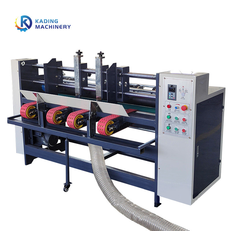 Machine ondulée de découpeuse de lame mince de la vitesse manuelle 70m/Min d'ajustement