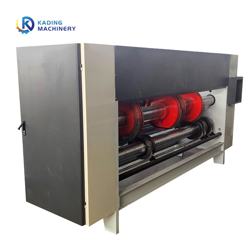 Machine ondulée semi automatique de découpeuse avec 8 axes pour fendre le carton ondulé