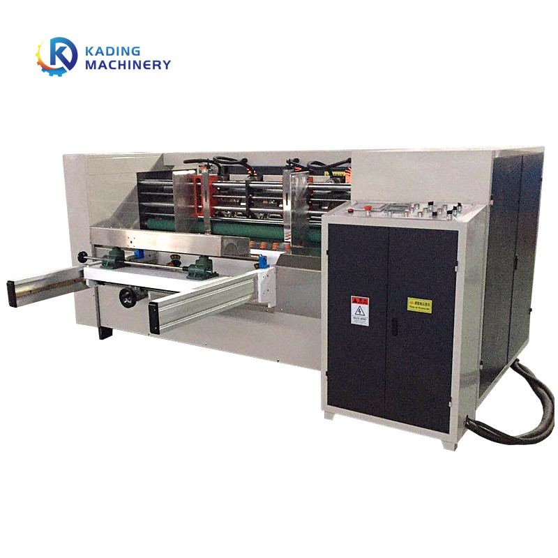 Machine ondulée semi automatique de découpeuse avec 8 axes pour fendre le carton ondulé