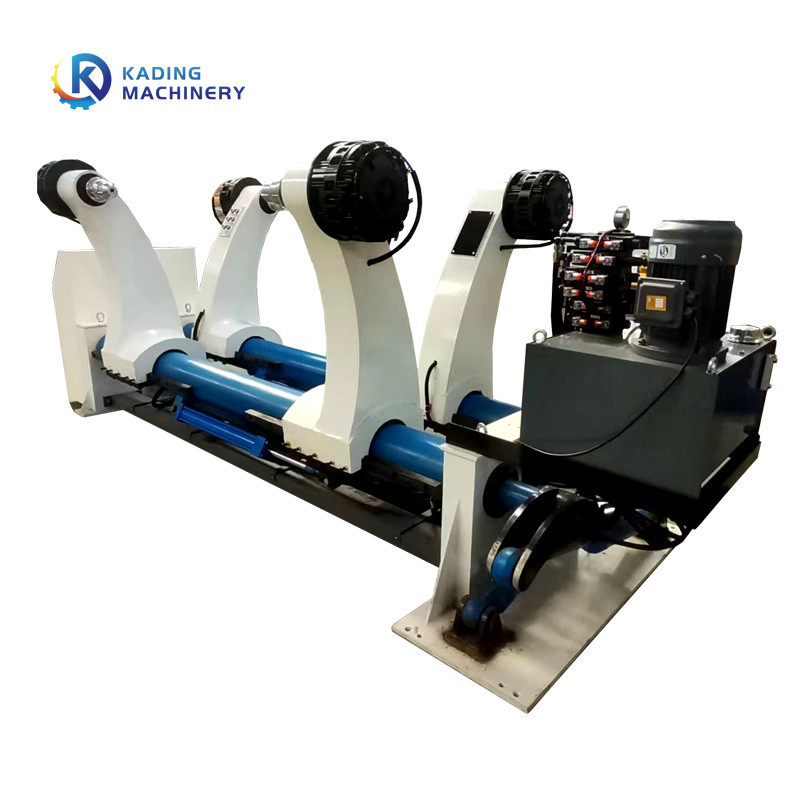 support de 60-100m/Min Hydraulic Type Mill Roll avec le chariot de papier pour le carton ondulé