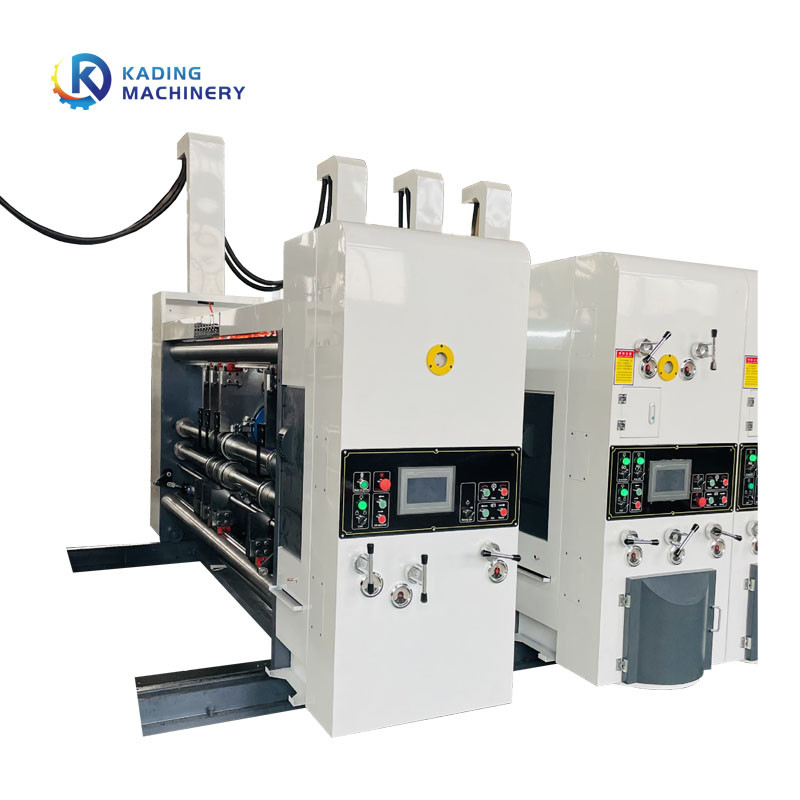 Machine d'impression de boîtes ondulées à haute vitesse pour 180 pièces/min