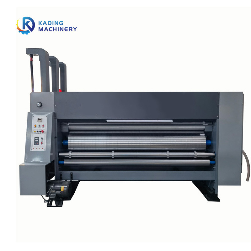 Machine d'impression de boîtes ondulées flexibles à couleur unique pour boîtes irrégulières