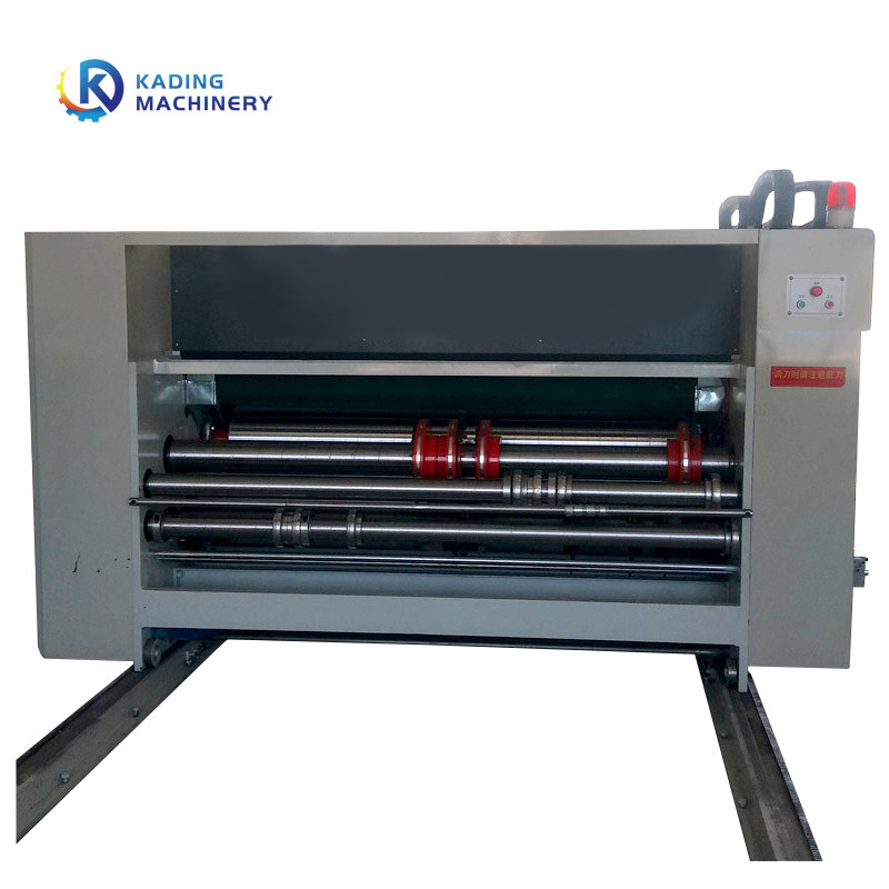 Fabrication de cartons flexographique de carton de Min Carton Printing Machine For de 120 PCs avec le contrôle de PLC