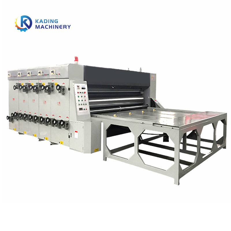 L'alimentation manuelle cartonnent la machine impression pour le carton ondulé avec l'encre flexographique