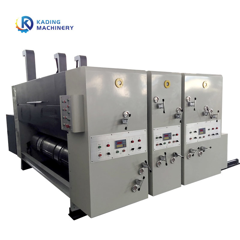 300 pièces/min Impression Slotting machine de découpe à mourir couleur personnalisée alimentation automatique