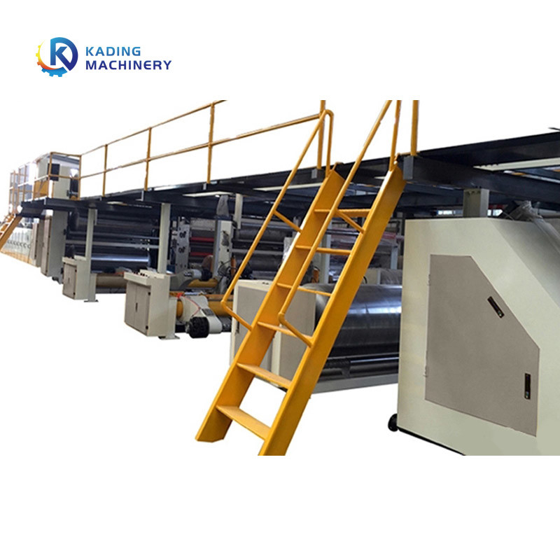 3 / 5 / 7 Ligne de production de carton ondulé pour les emballages en carton et carton