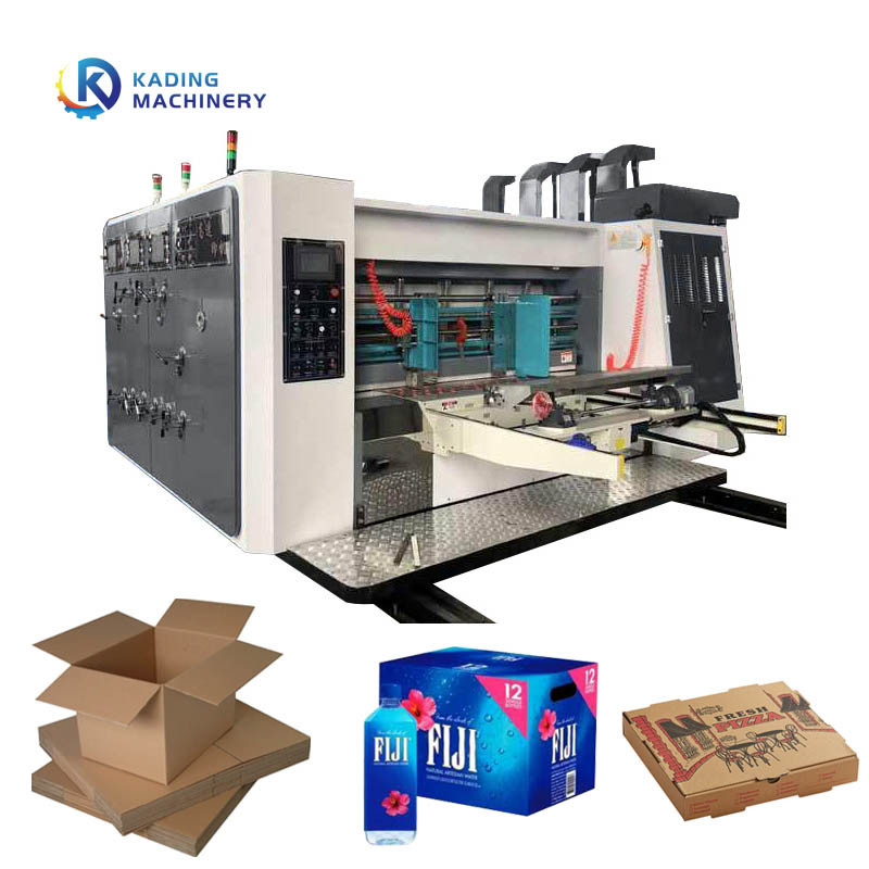 Imprimante de carton entièrement automatique, outil de découpe à la matrice pour la fabrication de cartons ondulés