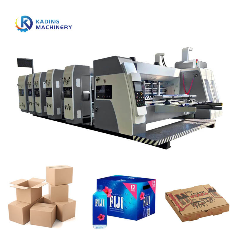 300 pièces/min Impression Slotting machine de découpe à mourir couleur personnalisée alimentation automatique
