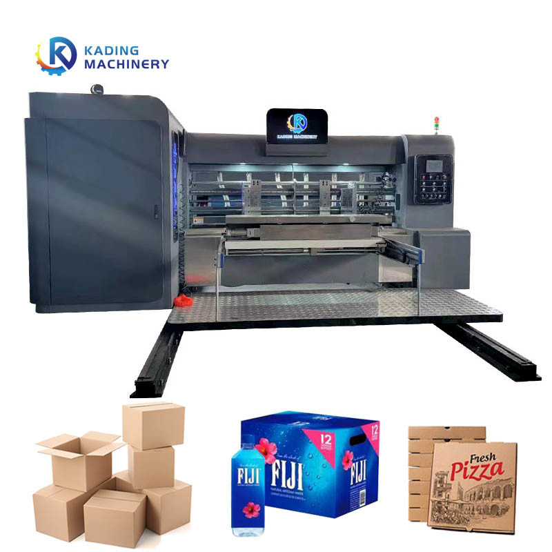 Machine d'impression de carton entièrement automatique de 2,6 m avec imprimante à encre pour carton ondulé