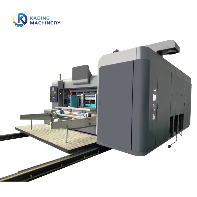 Machine d'impression de boîtes ondulées entièrement automatique pour la production de boîtes de carton ondulées