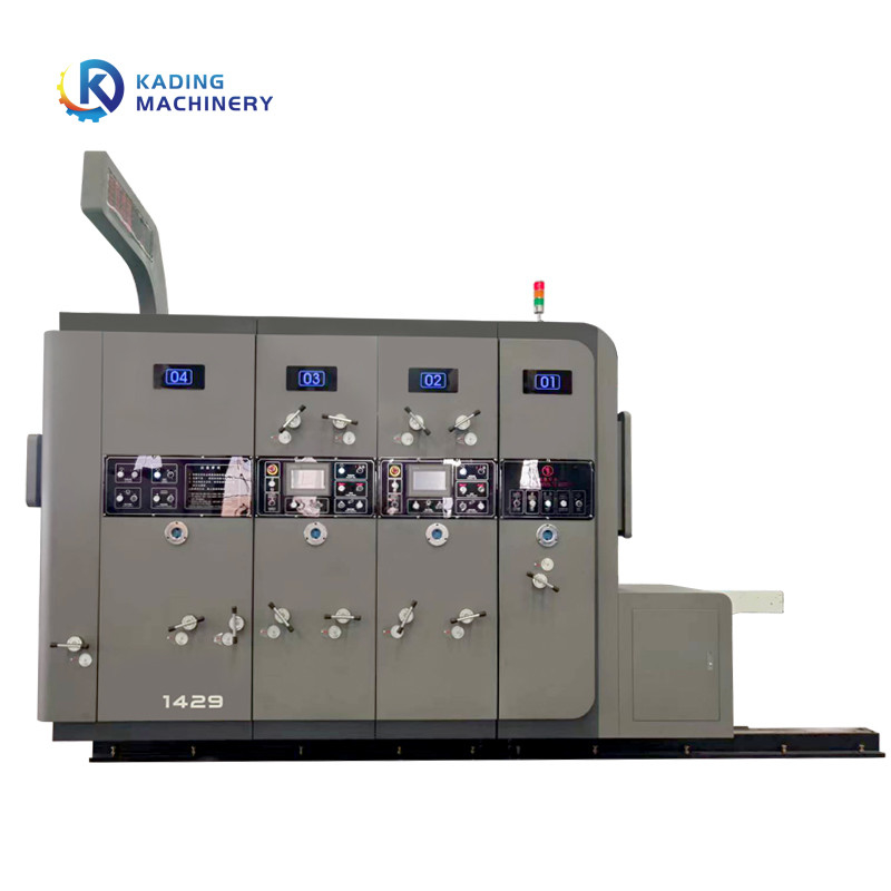 5 couleurs d'impression Flexo boîte ondulée machine d'impression pour boîte de carton