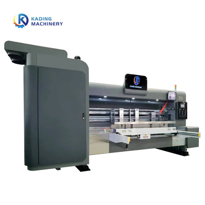 200pcs / min Machine d'impression de boîtes ondulées pour la fabrication de boîtes de carton ondulées
