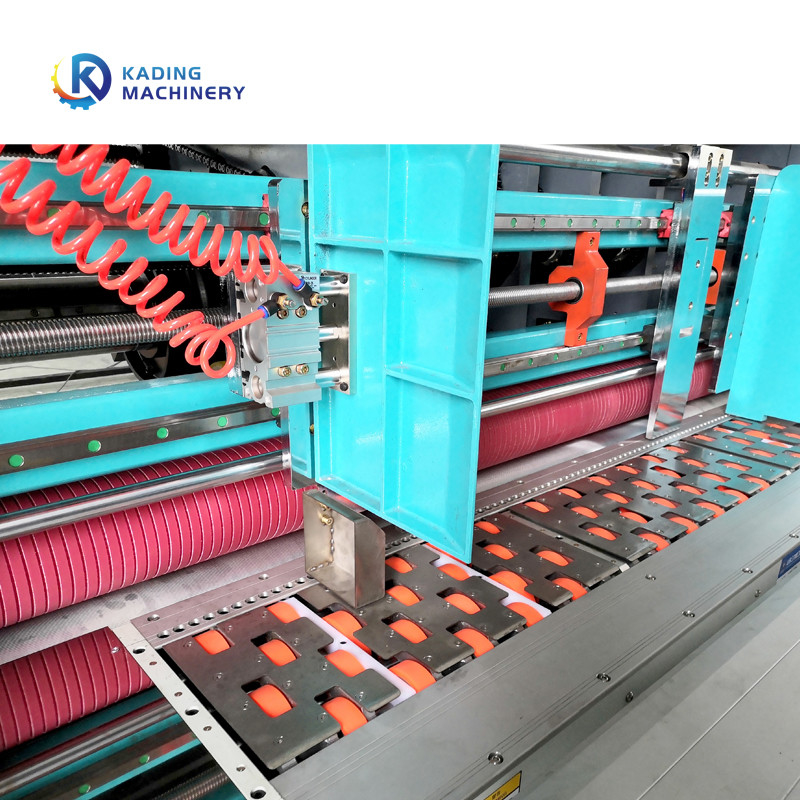 Machine d'impression de boîtes ondulées Flexo de 200 pièces / min Vitesse de travail