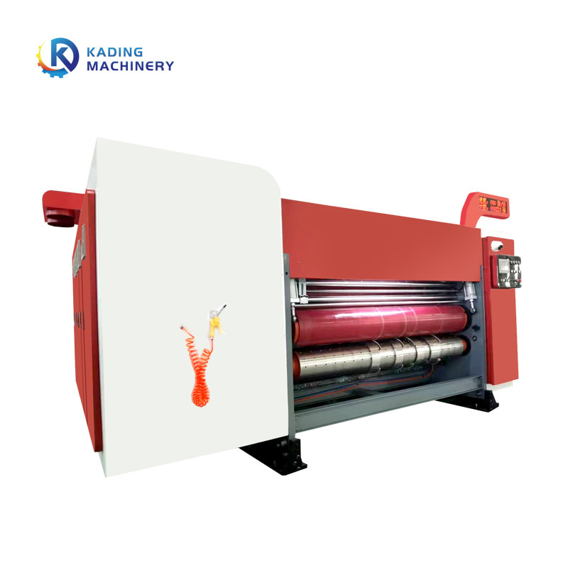 Impression de haute précision machine à imprimer boîtes ondulées d'alimentation automatique en papier